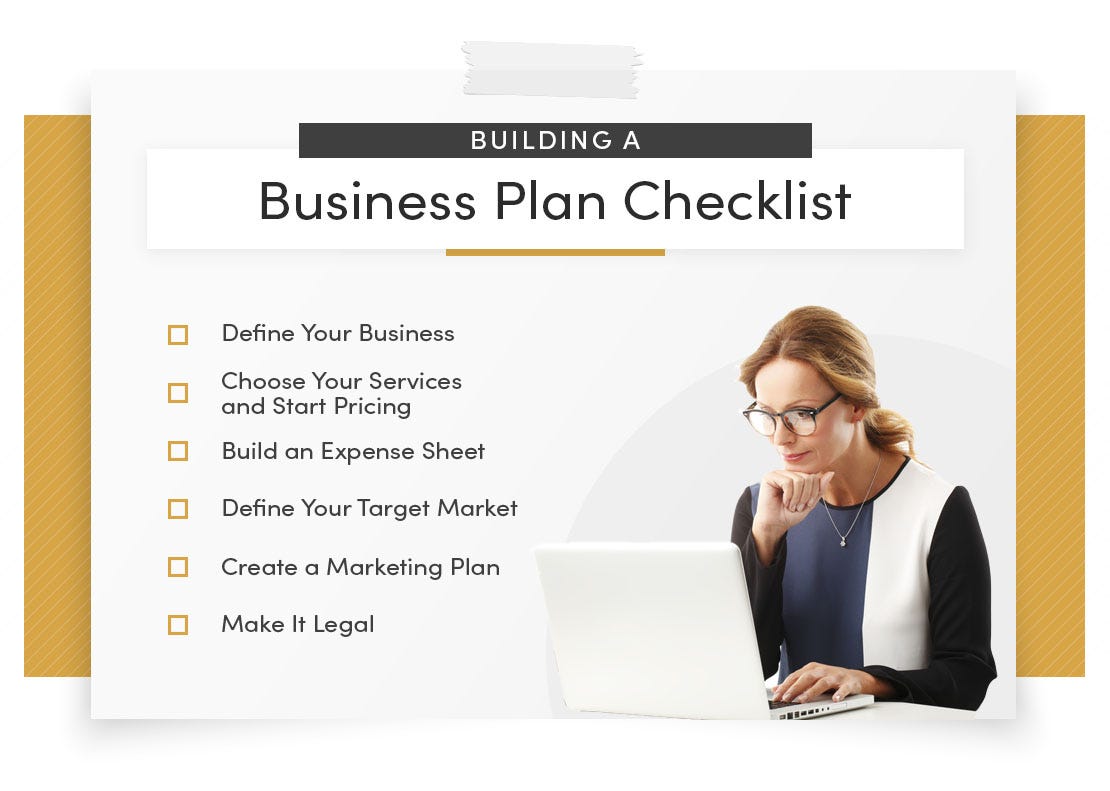 building a business plan checklist