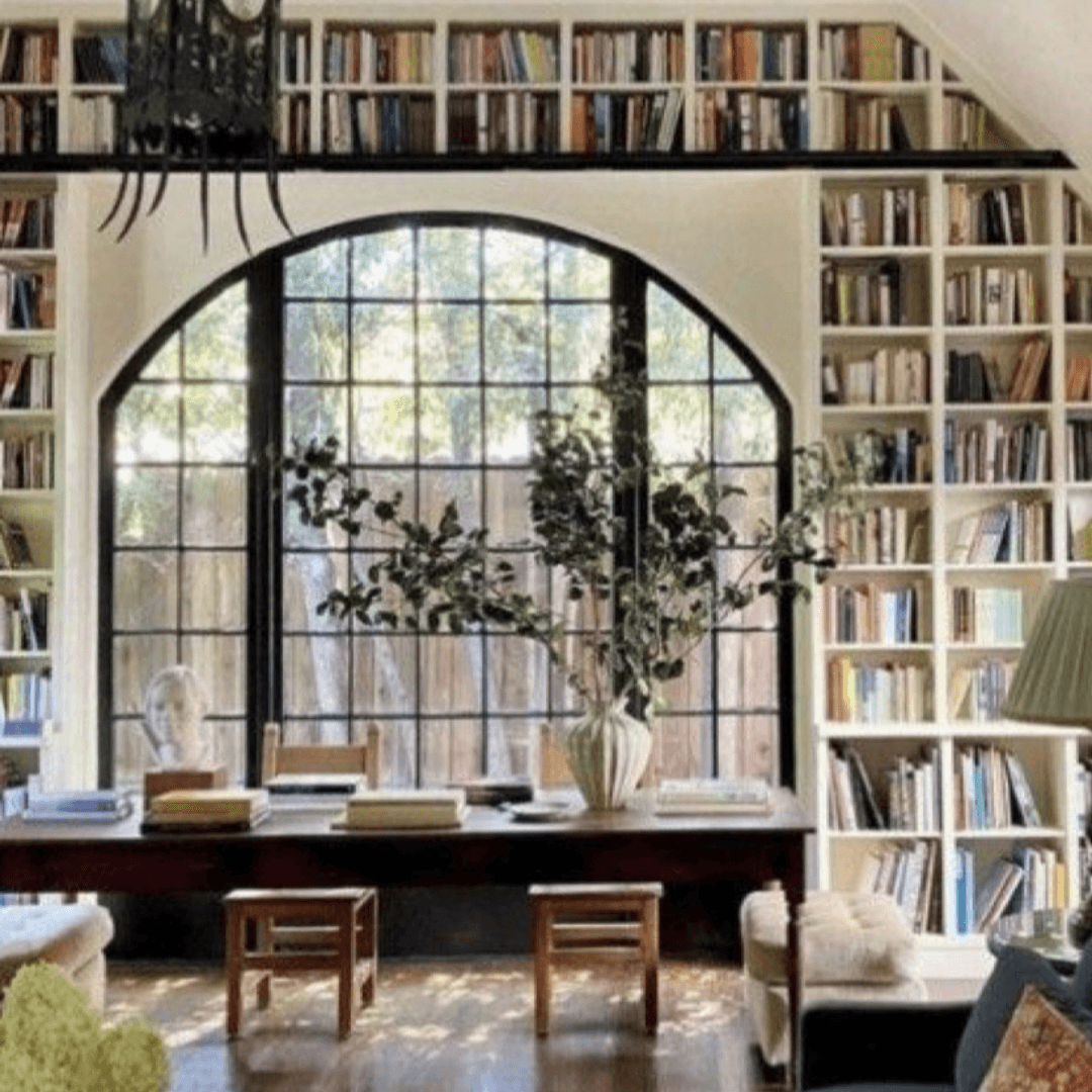 Library Curved Interior Design