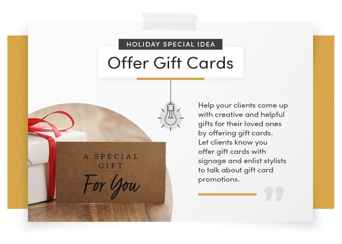 Gift Card Specials 