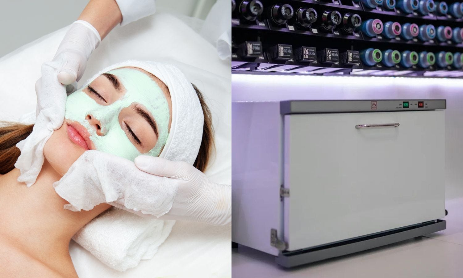 spa facial services and equipment