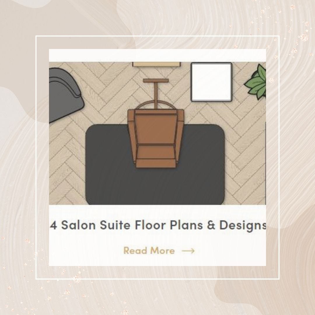 low budget salon suite design layouts