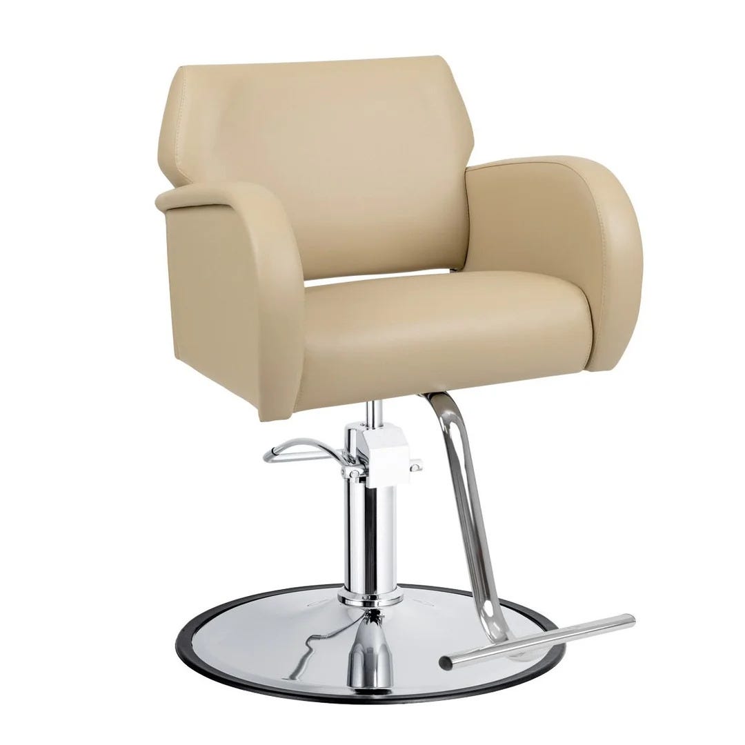 best selling Catera salon styling chair from top brand Minerva Beauty