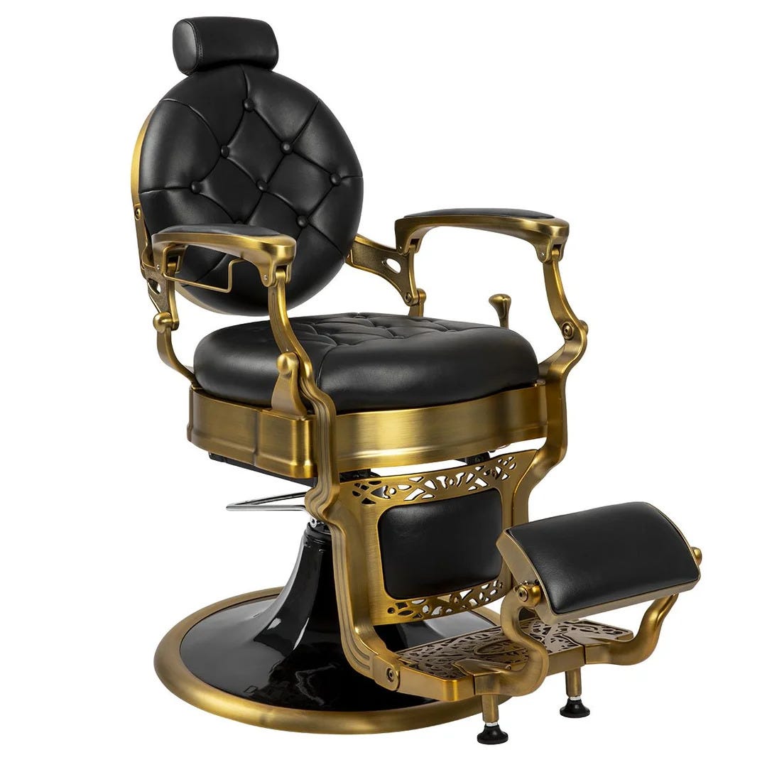 best luxurious vintage style barber chair for making a statement