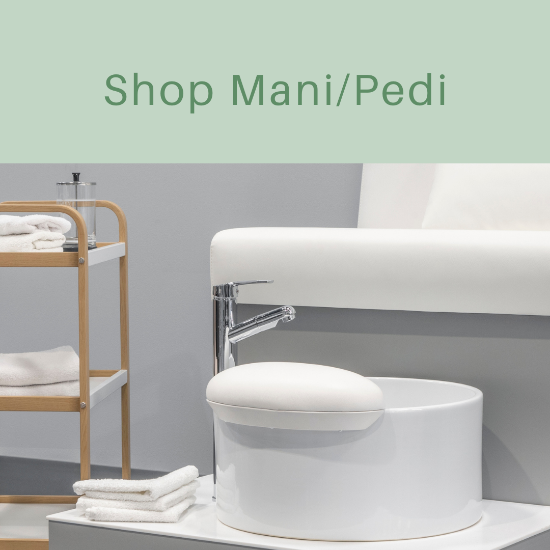 manicure and pedicure equipment for sustainable spas